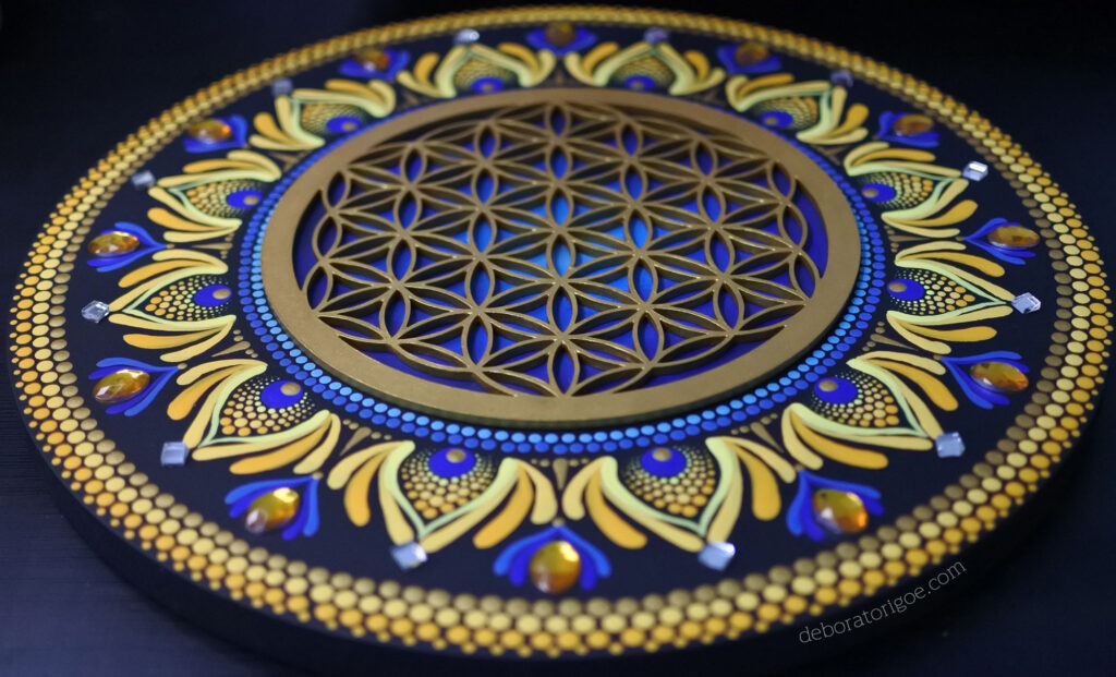 Mandala Energética Personalizada Flor da Vida