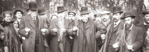 Os radiestesistas se reuniram em Bezons na tarde de 27 de março de 1913, à margem do segundo Congresso de Psicologia Experimental